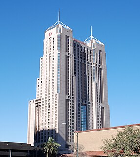 San Antonio Marriott Rivercenter High-rise hotel in San Antonio Texas
