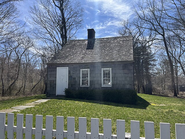 Booth's childhood home in Yaphank, New York