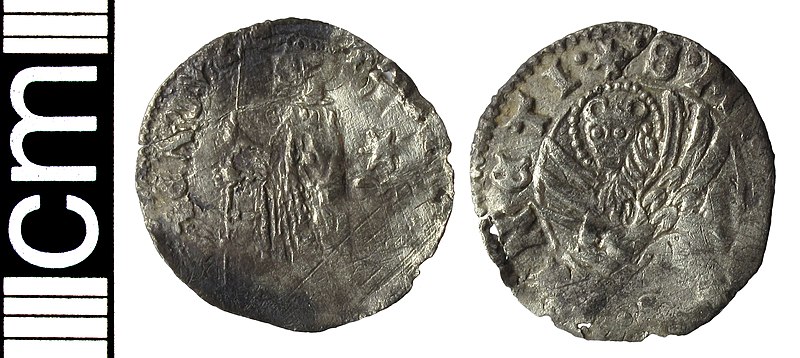 File:Medieval coin, Soldino of Michele Steno (FindID 286396).jpg