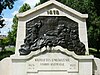 Memorial of the flood on St. Anna Square, Miskolc, Hungary