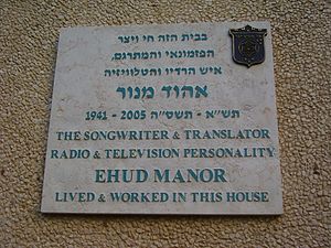 Ehud Manor: Israelischer Liedtexter, Radio- und Fernsehmoderator