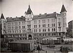 Merkurhuset på ett fotografi från 1947 av Sven Sjöstedt. (Göteborgs Stadsmuseum).