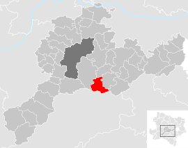 Poloha obce Michelbach v okrese Sankt Pölten-vidiek (klikacia mapa)