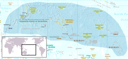 Какие острова на карте. Федеративные штаты Микронезии на карте. Микронезия на карте. Атолл Джонстон на карте. Федеративные штаты Микронезии на карте мира.