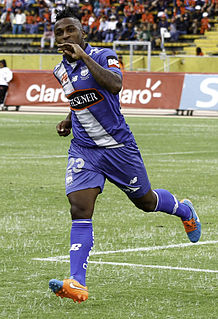 Miller Bolaños Ecuadorian footballer