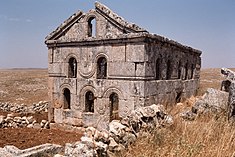 Monastery, Deirouni (ديروني), Syria - West and south façades of chapel