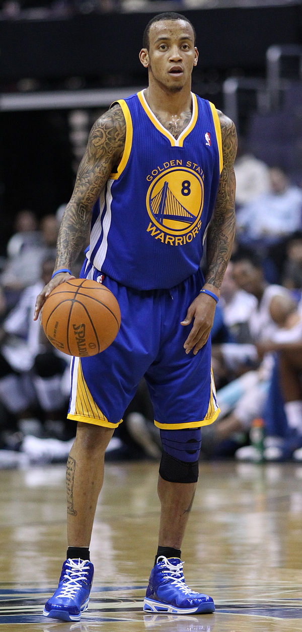 Ellis with the Warriors in March 2011