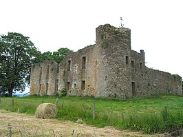 De ruïne van het kasteel van Montquintin
