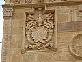 Español: Detalle de la torre plateresca de la iglesia de Nuestra Señora de la Asunción (Morón de Almazán, Soria).