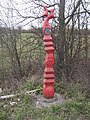 osmwiki:File:NCN Millennium Milepost MP399 Egginton Derbyshire.jpeg