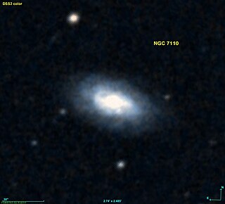 <span class="mw-page-title-main">NGC 7110</span> Galaxy in the constellation Piscis Austrinus