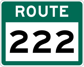 <span class="mw-page-title-main">Newfoundland and Labrador Route 222</span> Canadian highway