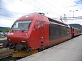 NSB type El. 18 at Lillehammer train station by Spearhead (June 5, 2005)