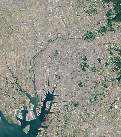 Satellite picture of Nagoya