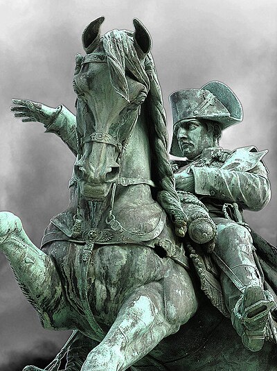 Statue équestre de Napoléon Ier à Cherbourg