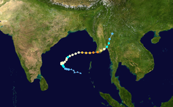 Illustrasjonsbilde av artikkelen Cyclone Nargis