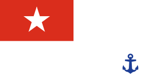 Vlajka myanmarského námořnictva