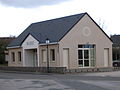 English: The town hall of Neuvy-en-Champagne, Sarthe, France. Français : La mairie de Neuvy-en-Champagne, Sarthe, France.