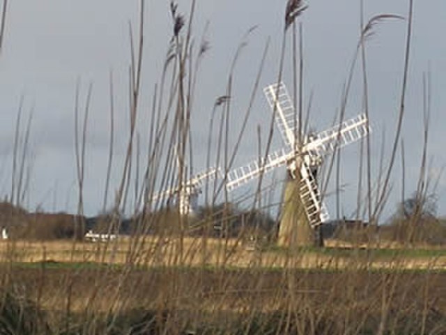 Drainage windmills on the Norfolk Broads
