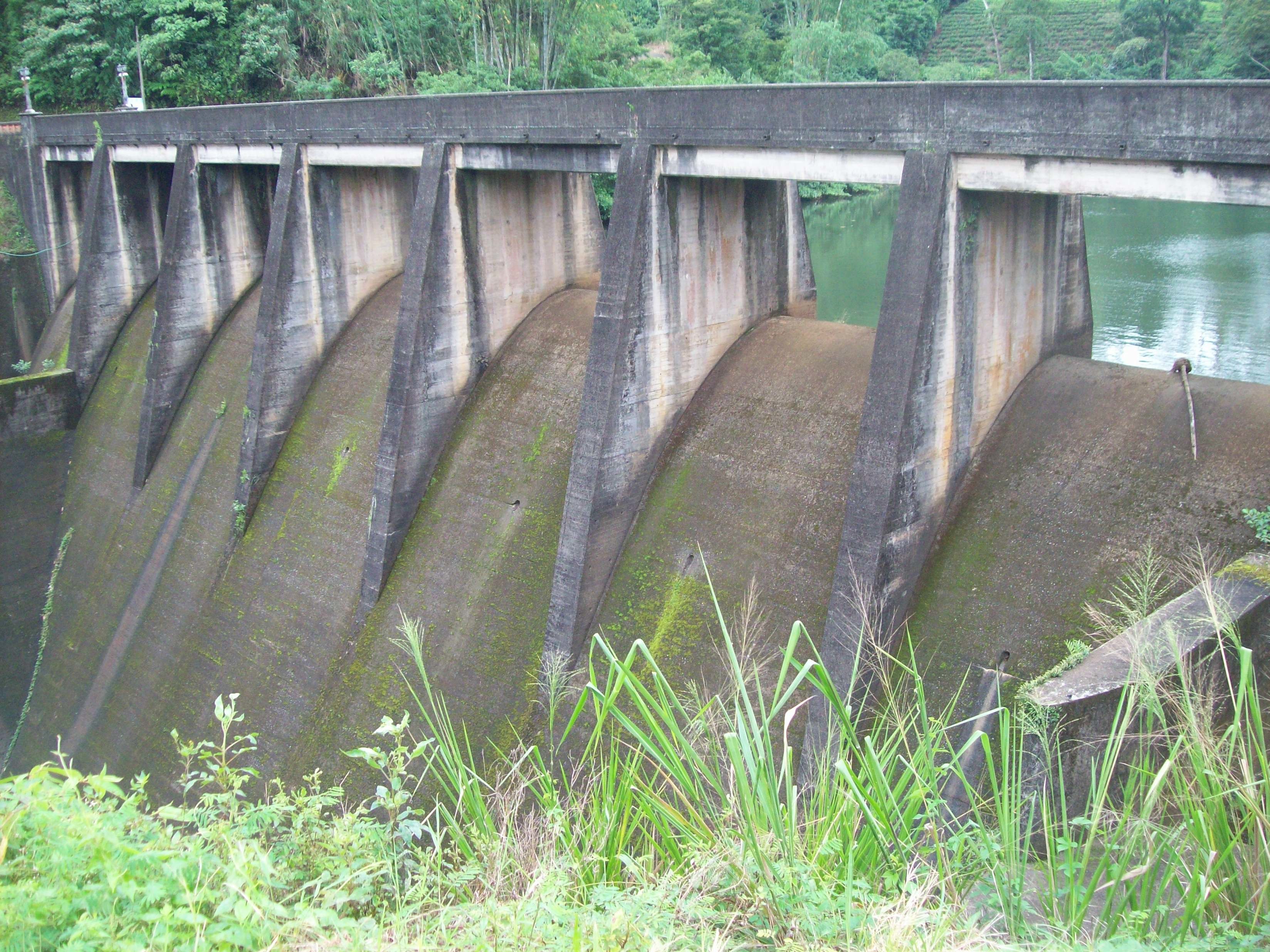 Картина плотина. Norton Bridge Sri Lanka.