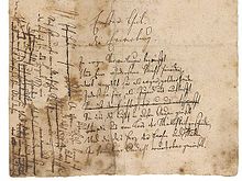 Novalis's handwriting (excerpt from Heinrich von Ofterdingen) Novalis ms.jpg
