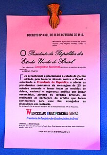 O governo do presidente Wenceslau Brás - Brasil Escola