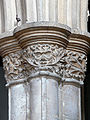 Early 14th century capital, showing a Green Man