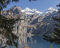 * Nomination Oeschinensee. By User:Ariocarpusandroides --Antanana 22:14, 11 July 2015 (UTC) * Decline Sorry, too noisy --Llez 22:40, 11 July 2015 (UTC)