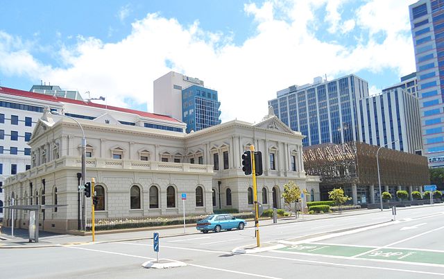 Old High Court and Supreme Court of New Zealand in Wellington in 2015.
