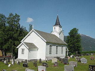 Øverdalen Church Church in Møre og Romsdal, Norway