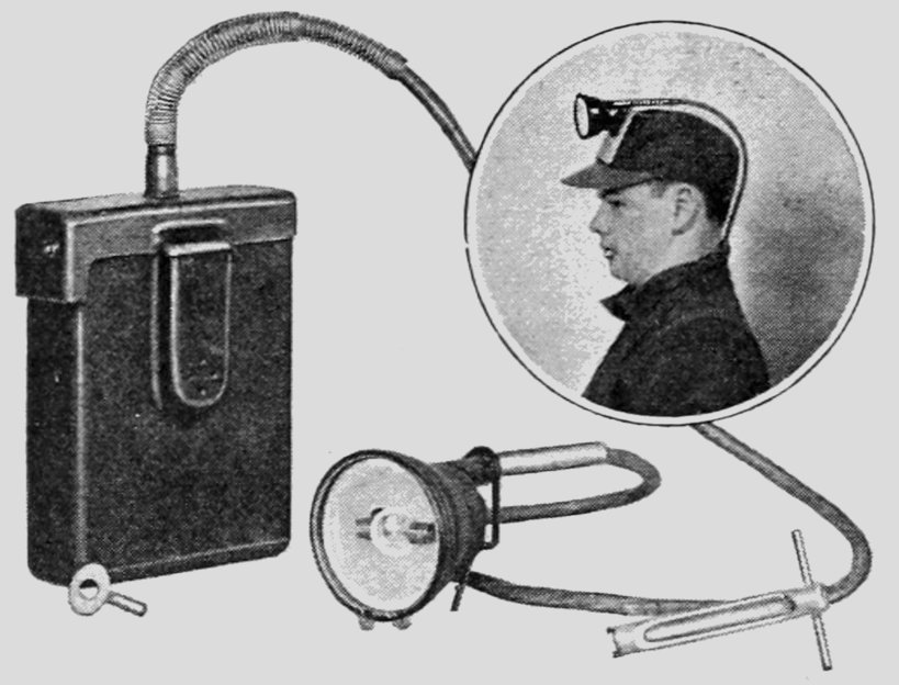 image of a miner's safety lamp