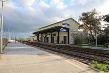 La stazione di Pabillonis, chiusa al pubblico dal giugno 2014