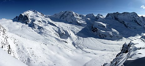 Panorama from Gornergrat Station