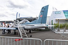 Ansicht von schräg hinten, DART-550, Le Bourget 2019