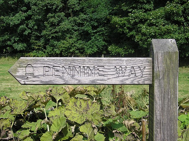 The pennine way is the oldest official