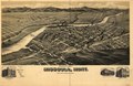 Perspective map of Missoula, Mont. county seat of Missoula County. LOC 75694674.tif