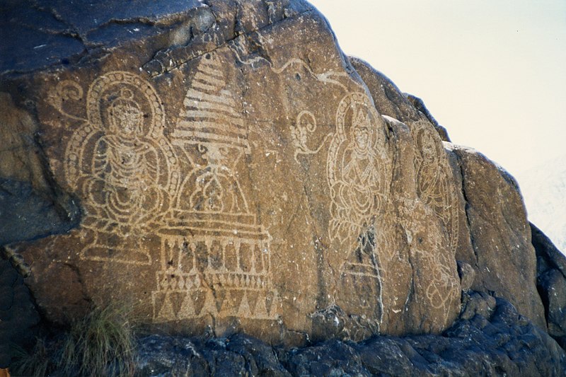 File:Petroglyphs in Chilas.jpg
