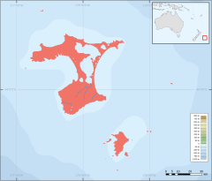 Phalacrocorax featherstoni map.svg