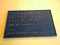 Plaque in the House of Culture in Puebla City 01.jpg
