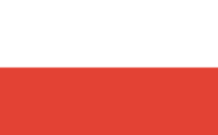 Флаг Польской народной республики. Мог стать флагом Восточной Польши.