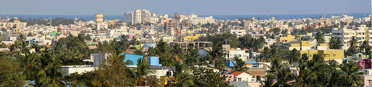 Puducherry, Pondicherry, Tamil Nadu, India Stock Photo - Alamy