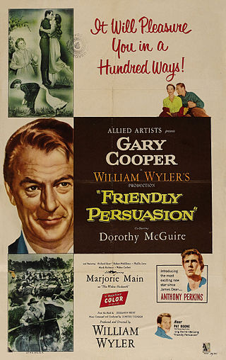 <i>Friendly Persuasion</i> (1956 film) 1956 film by William Wyler