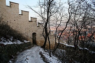 Hunger Wall defensive wall in Prague