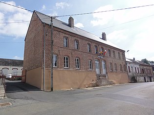 Proisy (Aisne) mairie.JPG