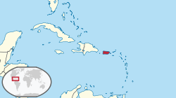 Географічне положення Пуерто-Рико