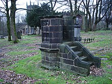 Pulpit in churchyard Pulpit in Deane churchyard.JPG