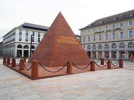 Pyramide Marktplatz Karlsruhe