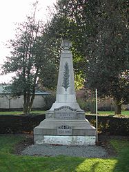 Le monument aux morts de Quiéry-la-motte