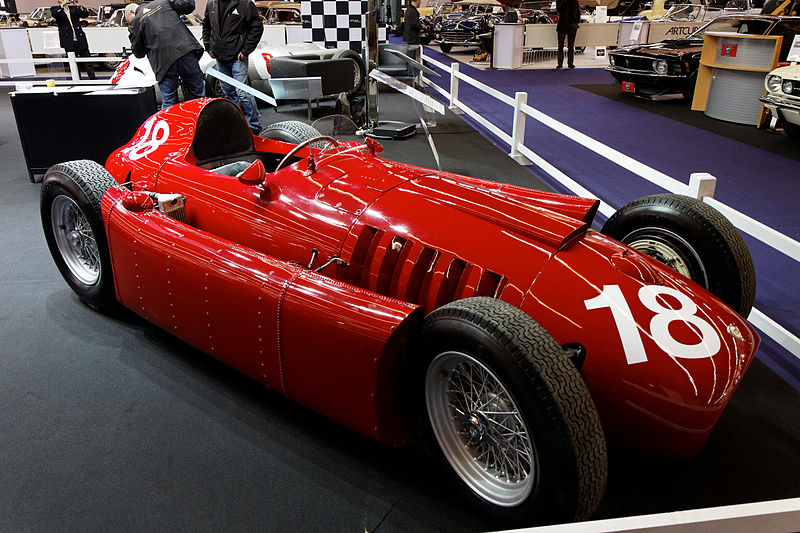 File:Rétromobile 2011 - Lancia Ferrari Type D50 - 1955 - 002.jpg