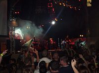 Kutless playing on the Hollywood Stage at Rock the Universe 2006 RTU Kutless 1.jpg